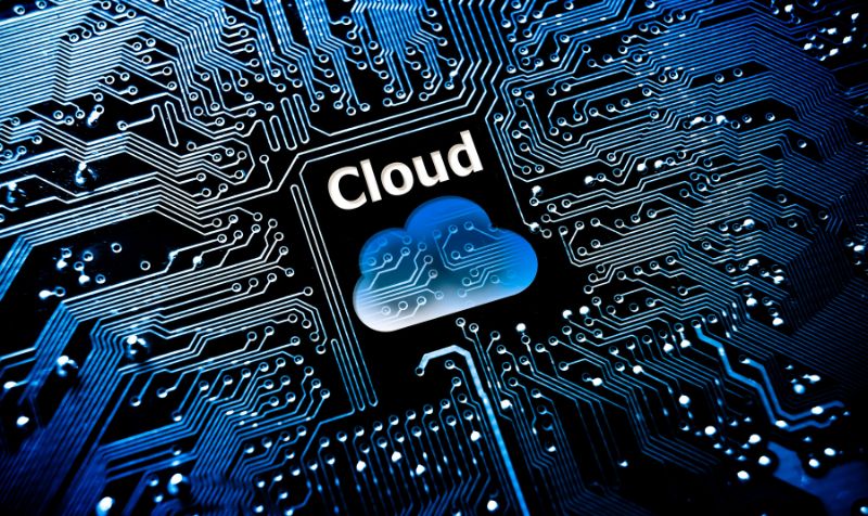 Cloud Computing, Cloud technology concept