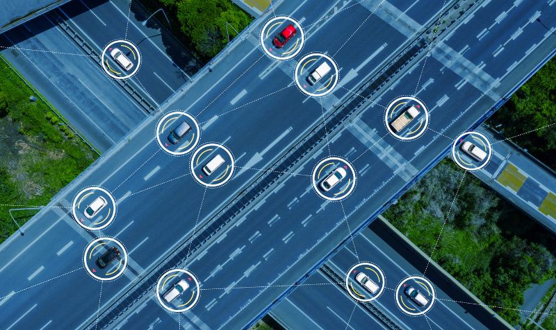  Integrated control system simulation and autonomous driving in smart city 